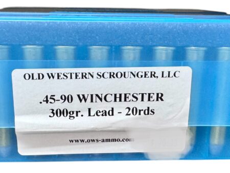 45-90 ammunition 300gr. Lead