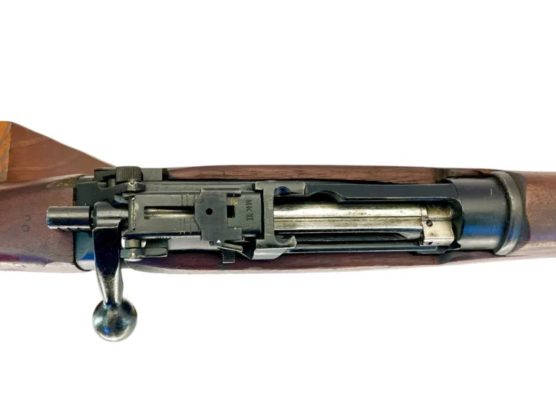 Navy Arms Enfield #4 Mk 1 .303 World War II French Resistance,1944 date "PP" marked, ROF(F) with matching bolt SN PP 1997 - Image 9