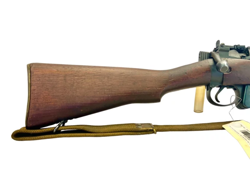 Navy Arms Enfield #4 Mk 1* .303 World War II French Resistance1944 Dated "BS" and "PP" marked non-matching serial number bolt PP 0128 - Image 11