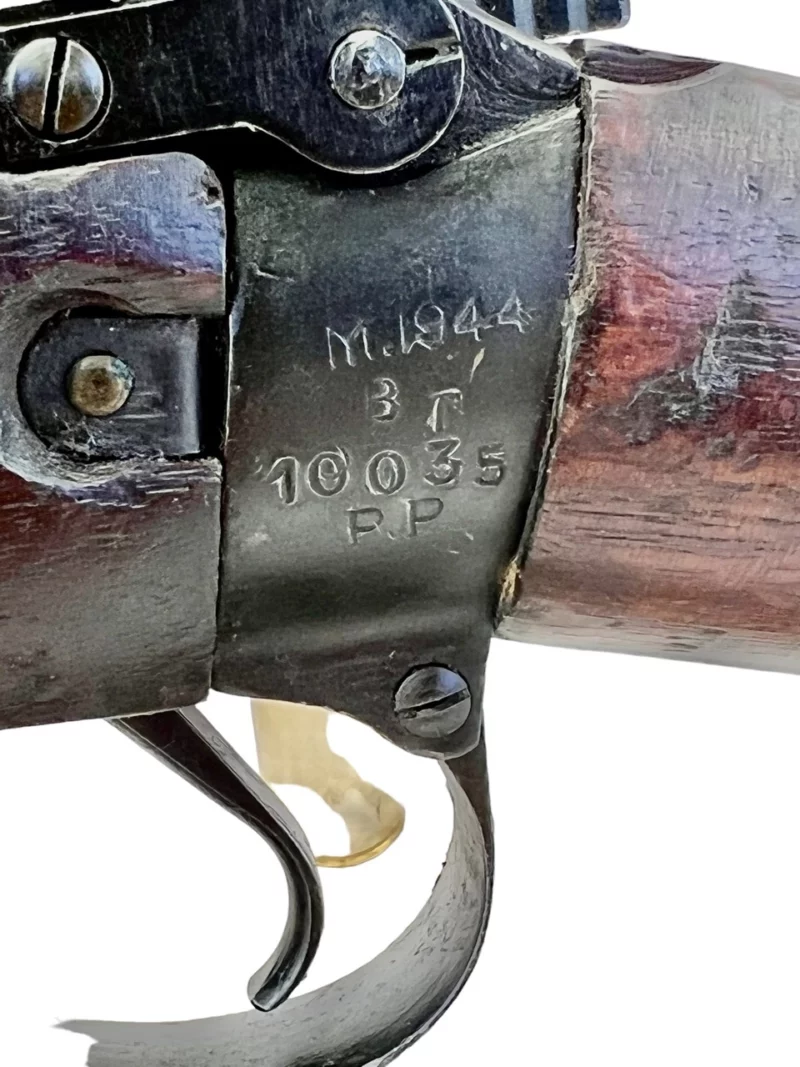 Navy Arms Enfield #4 Mk 1* .303 World War II French Resistance 1944 Dated "BT" and "PP" marked matching serial number bolt PP 0378 - Image 23