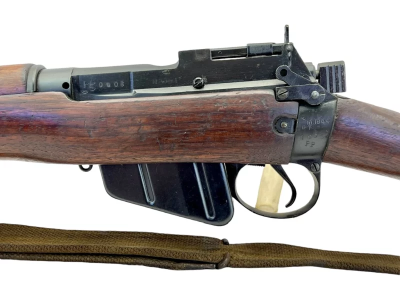 Navy Arms Enfield #4 Mk 1* .303 World War II French Resistance 1944 Dated "BT" and "PP" marked matching serial number bolt PP 0408 - Image 13