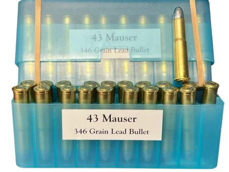 .43 Mauser 346gr. Lead, 20rds