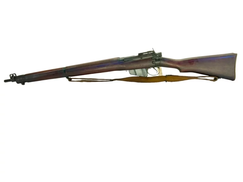 Navy Arms Enfield #4 Mk 1* .303 World War II French Resistance 1944 Dated "BS" marked matching serial number bolt PP 0199 - Image 19