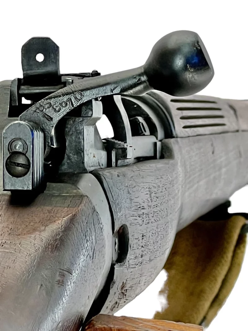 Navy Arms Enfield #4 Mk 1* .303 World War II French Resistance 1944 Dated "BS" marked matching serial number bolt PP 1284 - Image 18