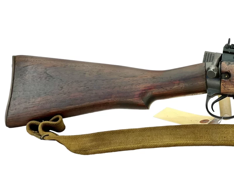 Navy Arms Enfield #4 Mk 1* .303 World War II French Resistance1944 Dated "BS" marked matching serial number bolt PP 1178 - Image 13