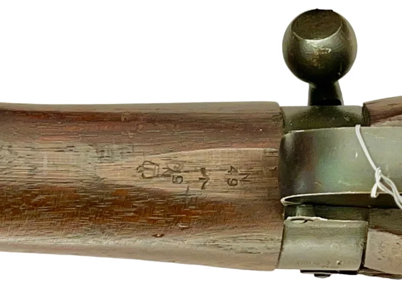 Navy Arms Enfield #4 Mk 1* .303 World War II French Resistance1944 Dated "BS" marked matching serial number bolt PP 1176 - Image 18