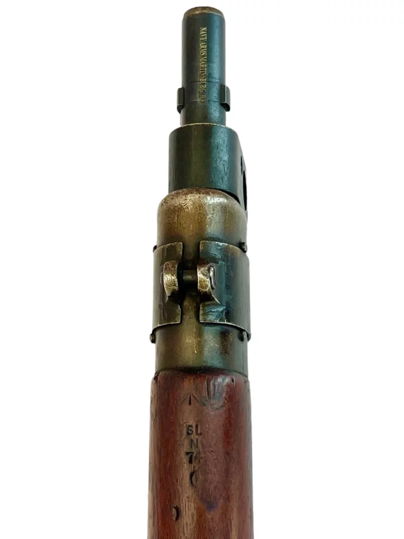 Navy Arms Enfield #4 Mk 1* .303 World War II French Resistance 1944 Dated "BS" and "PP" marked matching serial number bolt PP 0392 - Image 18