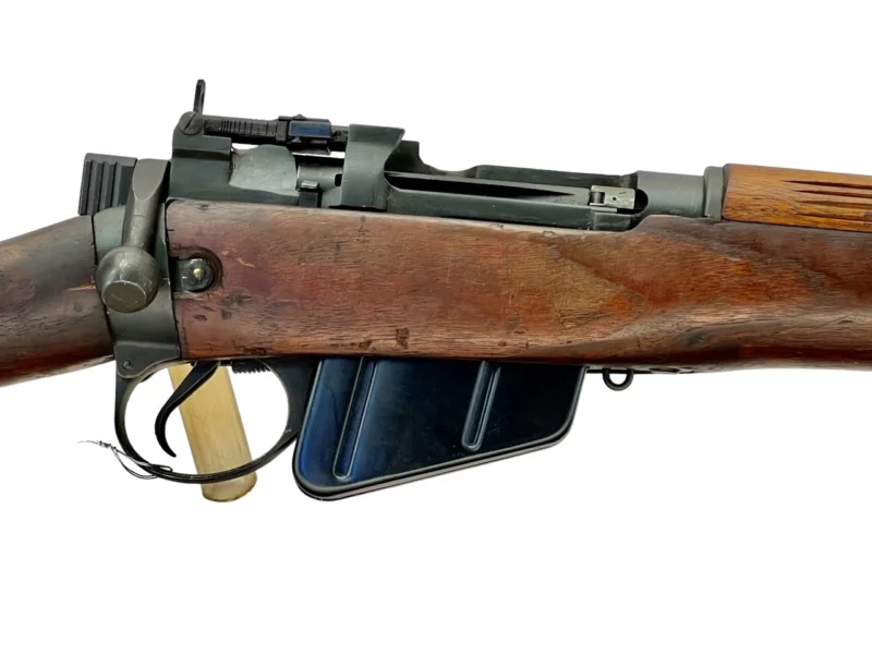 Navy Arms Enfield #4 Mk 1* .303 World War II French Resistance1944 Dated "BS" marked non-matching serial number bolt PP 1630 - Image 12