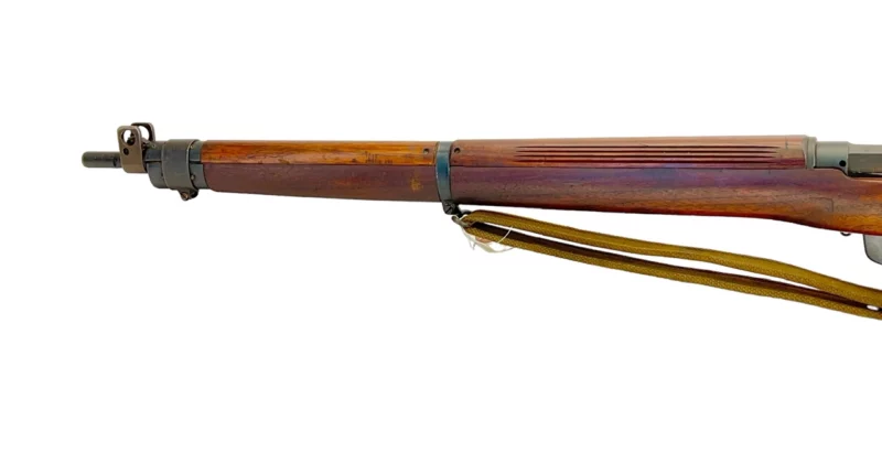 Navy Arms Enfield #4 Mk 1* .303 World War II French Resistance1944 Dated "BS" marked matching serial number bolt PP 1813 - Image 22