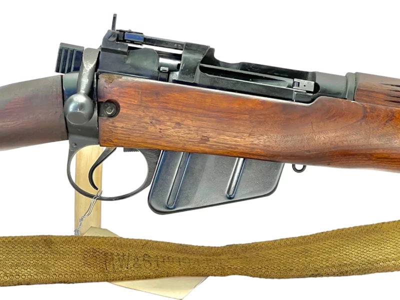 Navy Arms Enfield #4 Mk 1* .303 World War II French Resistance 1944 Dated "BS" and "PP" marked matching serial number bolt PP 1346 - Image 12