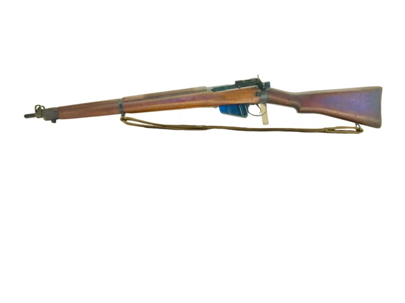 Navy Arms Enfield #4 Mk 1* .303 World War II French Resistance 1944 Dated "BS" and "PP" marked matching serial number bolt PP 0992 - Image 20