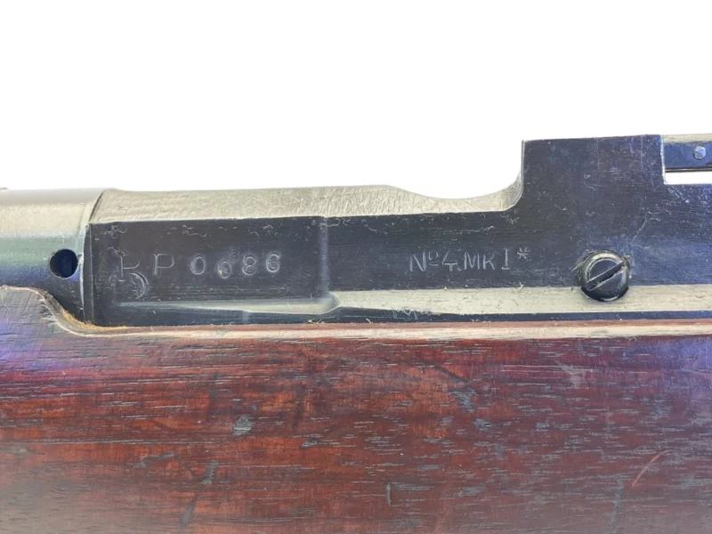 Navy Arms Enfield #4 Mk 1* .303 World War II French Resistance 1944 Dated "BT" and "PP" marked matching serial number bolt PP 0086 - Image 14