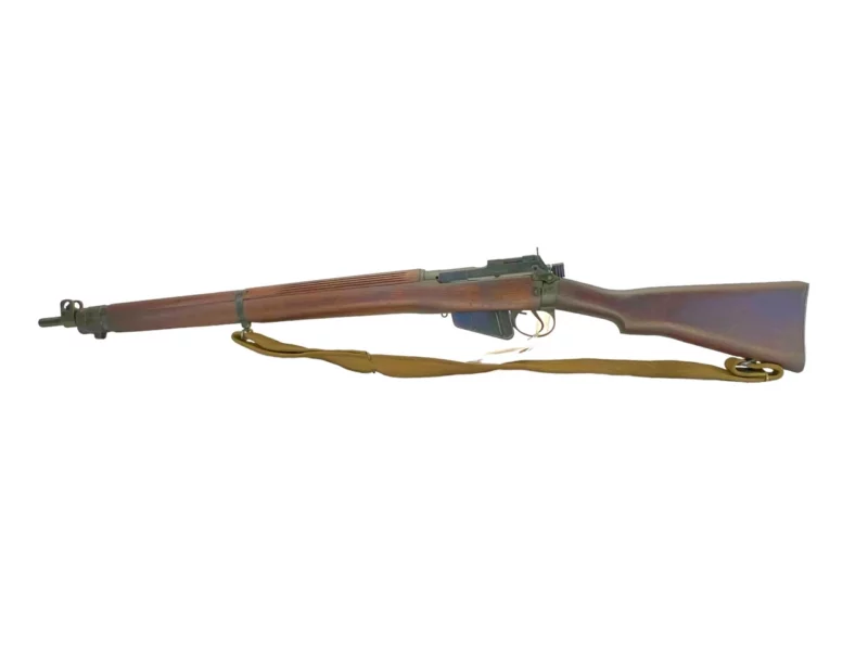 Navy Arms Enfield #4 Mk 1* .303 World War II French Resistance 1944 Dated "BS" marked matching serial number bolt PP 1350 - Image 19