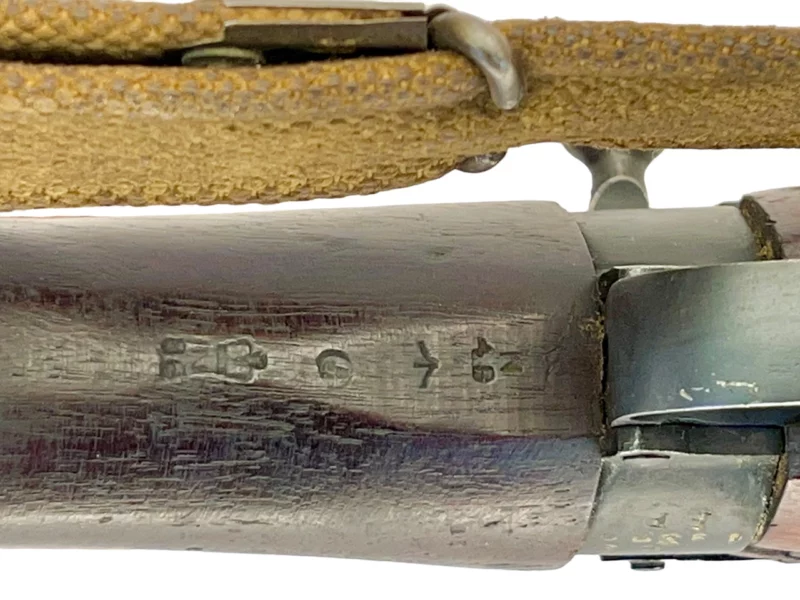 Navy Arms Enfield #4 Mk 1* .303 World War II French Resistance1944 Dated "BS" and "PP" marked non-matching serial number bolt PP 0661 - Image 18