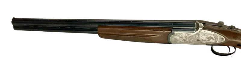 12ga O/U full side lock shotgun Emilio Rizzini Italian made single trigger fixed chokes good condition - Image 10