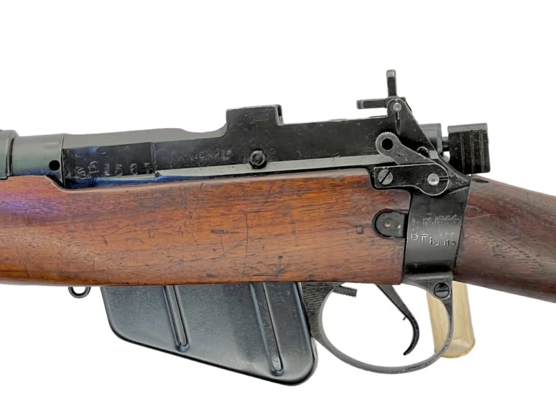 Navy Arms Enfield #4 Mk 1* Maltby Mfg. .303 World War II French Resistance 1944 Dated "BT" marked matching serial number bolt PP 1567 - Image 16