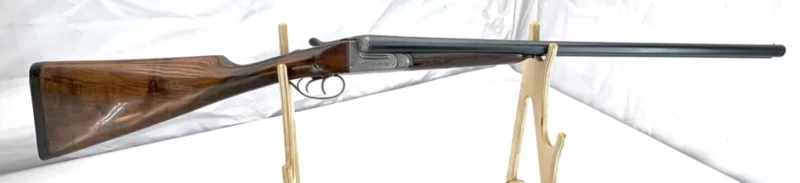 side by side 12ga shotgun Spanish Ejector Boxlock SN 13604 - Image 3