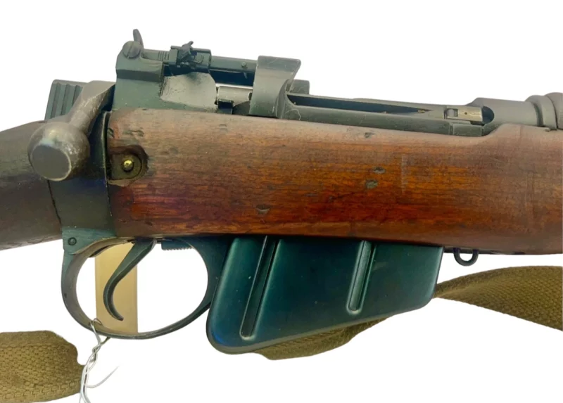 Navy Arms Enfield #4 Mk 1 .303 World War II French Resistance 1944 Dated "BU" "PP" marked non-matching bolt SN PP 1878 - Image 9