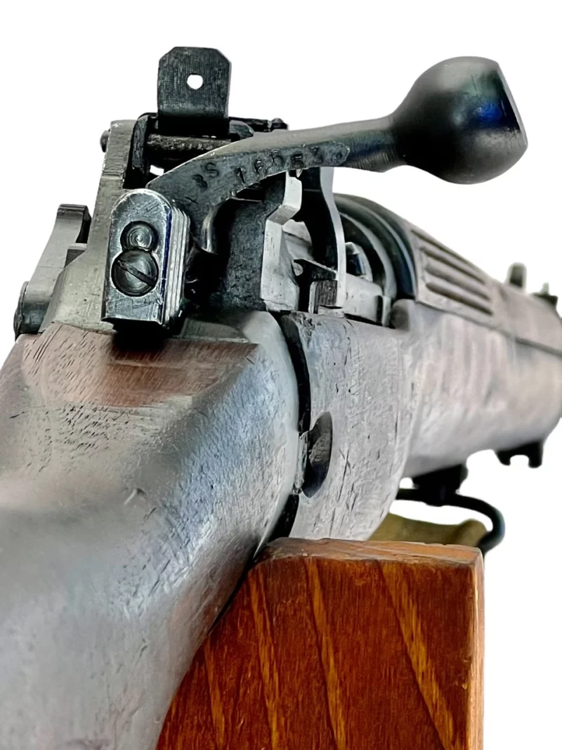 Navy Arms Enfield #4 Mk 1* .303 World War II French Resistance 1944 Dated "BS" and "PP" marked matching serial number bolt PP 1045 - Image 17
