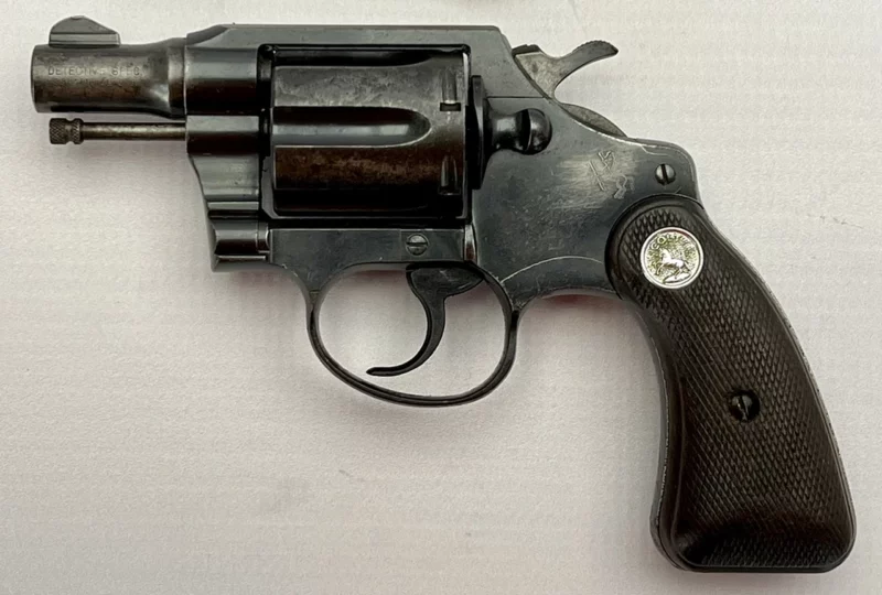 Colt Detective Special revolver 2" blue .38 Spl., 2nd Issue 1959 Mfg SN 690994 - Image 2