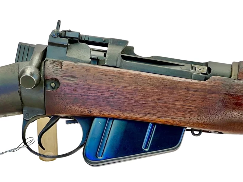 Navy Arms Enfield #4 Mk 1* .303 World War II French Resistance 1944 Dated "BT" marked matching serial number bolt PP1801 - Image 12