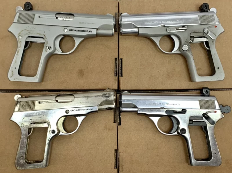 Zastava M70 .32ACP nickel plated, "gunsmith special"