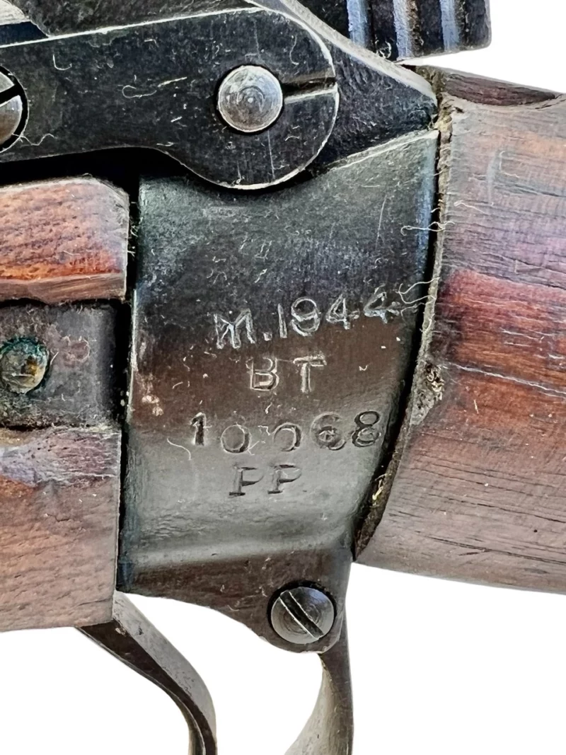 Navy Arms Enfield #4 Mk 1* .303 World War II French Resistance 1944 Dated "BT" and "PP" marked matching serial number bolt PP 0761 - Image 21