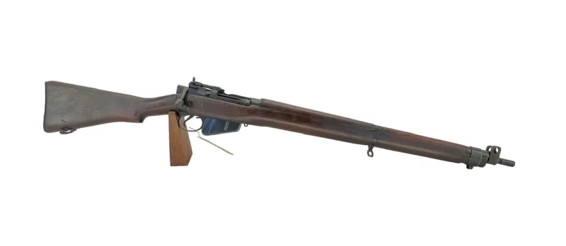 Navy Arms Enfield #4 Mk 1 .303 World War II French Resistance 1944 Dated "BT" and "PP" marked non-matching serial number bolt PP 0435 - Image 9