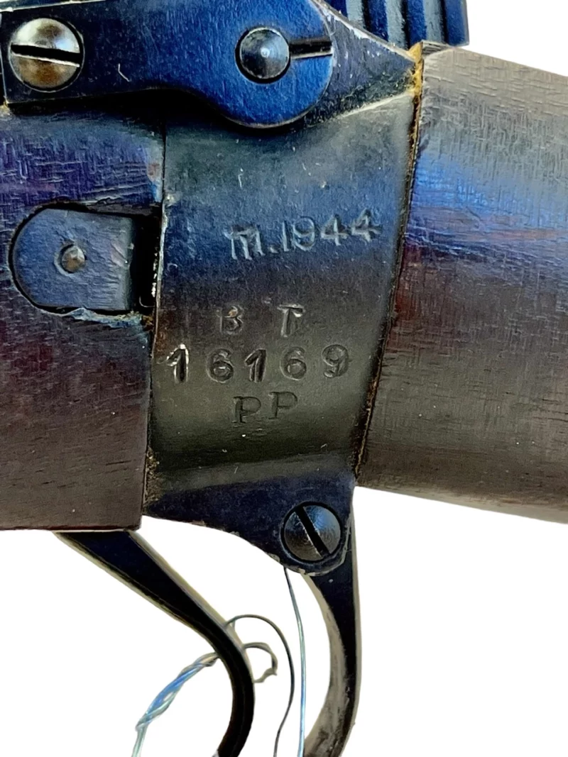 Navy Arms Enfield #4 Mk 1 .303 World War II French Resistance 1944 Dated "BT" and "PP" marked matching serial number bolt PP 0532 - Image 23
