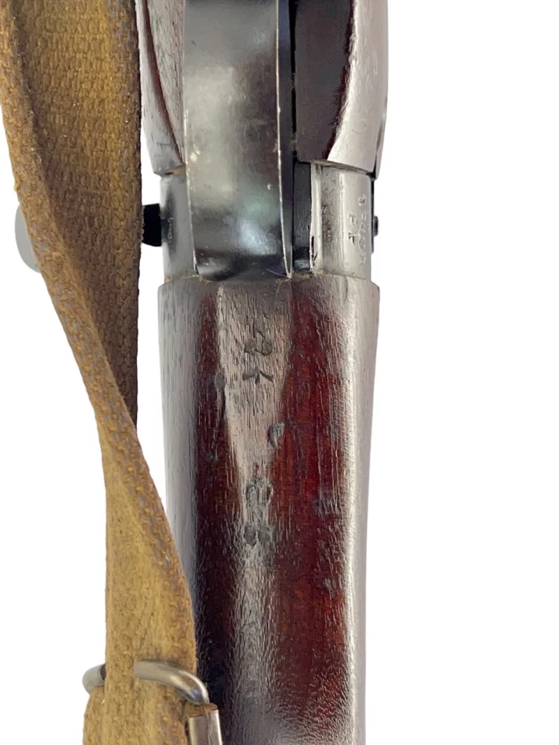 Navy Arms Enfield #4 Mk 1* .303 World War II French Resistance 1944 Dated "BS" and "PP" marked matching serial number bolt PP 0090 - Image 21