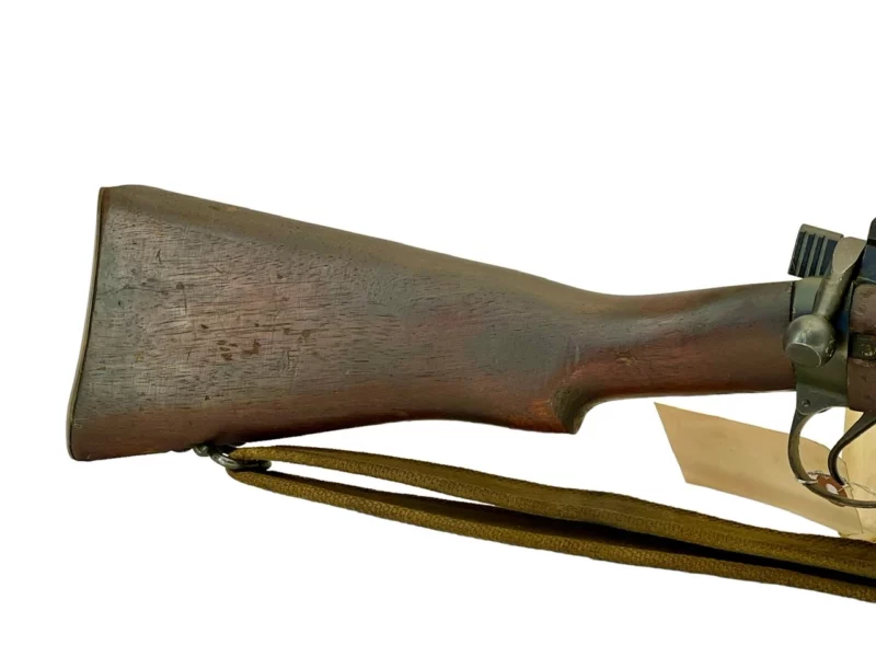 Navy Arms Enfield #4 Mk 1* .303 World War II French Resistance 1944 Dated "BS" marked matching serial number bolt PP 1636 - Image 11