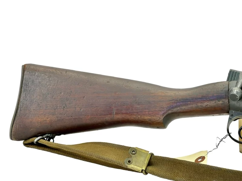Navy Arms Enfield #4 Mk 1* .303 World War II French Resistance 1944 Dated "BS" marked matching serial number bolt PP 1933 - Image 11