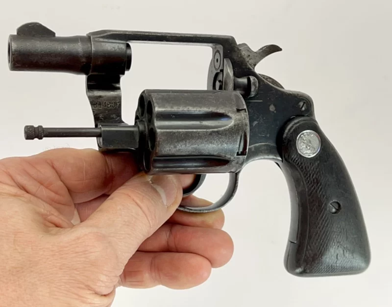 Colt Detective Special revolver 2" blue .38 Spl., 2nd Issue 1970 Mfg SN B14207 - Image 7