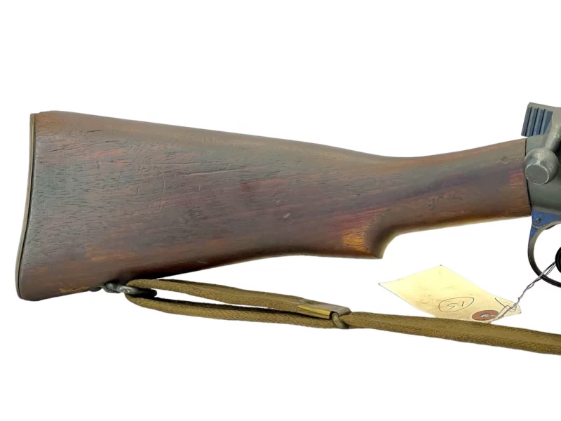 Navy Arms Enfield #4 Mk 1* .303 World War II French Resistance1944 Dated "BS" marked matching serial number bolt PP 1514 - Image 11