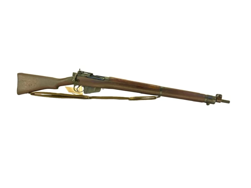 Navy Arms Enfield #4 Mk 1* .303 World War II French Resistance 1944 Dated "BS" marked matching serial number bolt PP 1636 - Image 10
