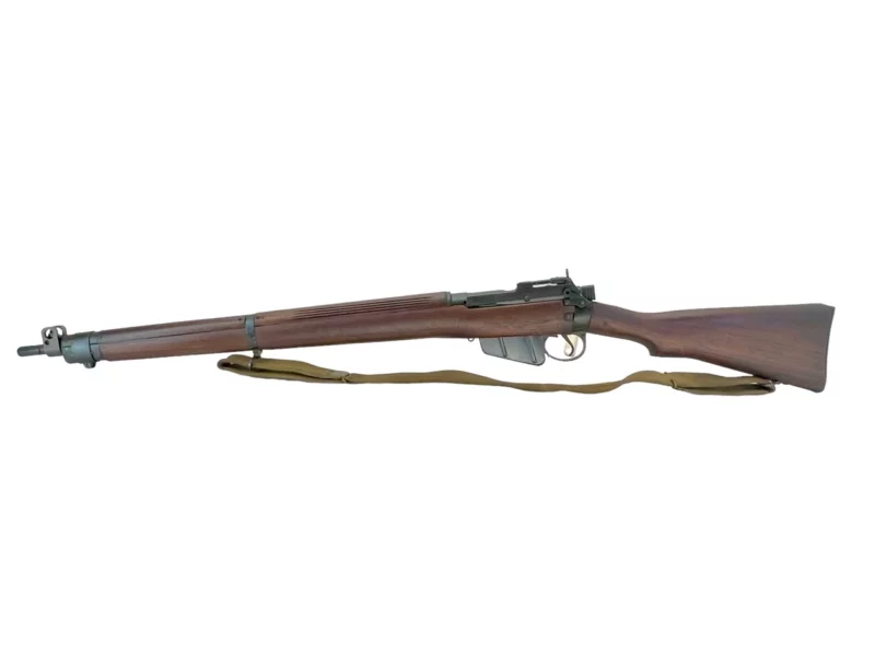 Navy Arms Enfield #4 Mk 1* .303 World War II French Resistance 1944 Dated "BS" marked matching serial number bolt PP 1257 - Image 18