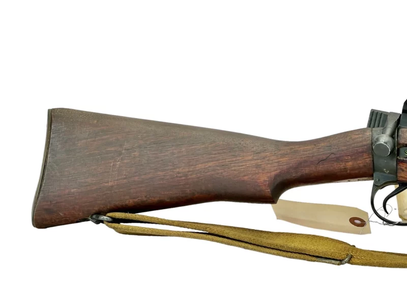 Navy Arms Enfield #4 Mk 1* .303 World War II French Resistance 1944 Dated "BS" and "PP" marked matching serial number bolt PP 0105 - Image 12