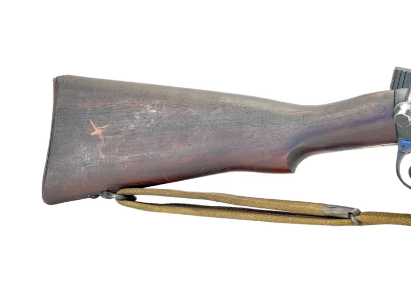 Navy Arms Enfield #4 Mk 1* .303 World War II French Resistance 1944 Dated "BS" and "PP" marked matching serial number bolt PP 0825 - Image 14