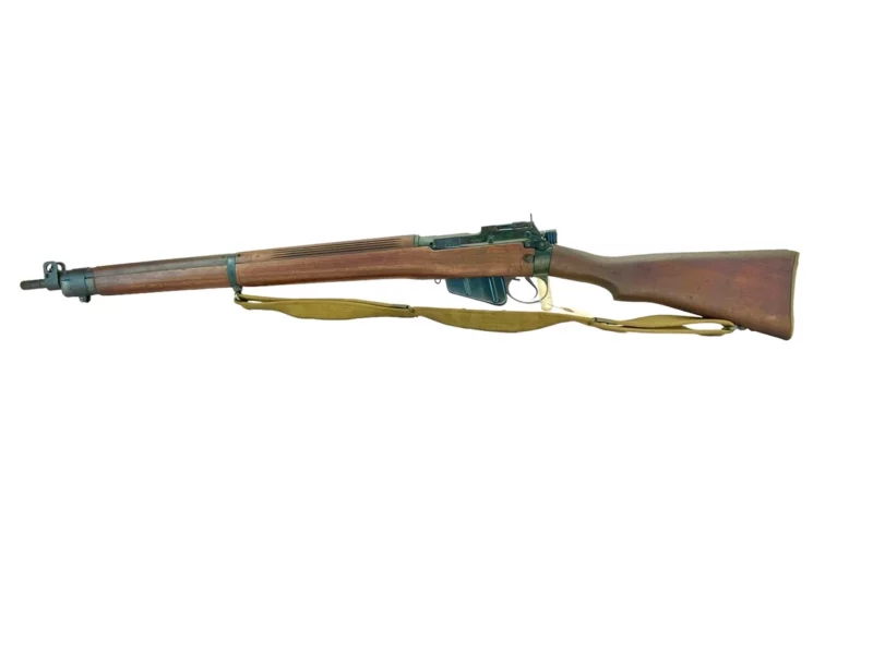 Navy Arms Enfield #4 Mk 1* .303 World War II French Resistance 1944 Dated "BS" and "PP" marked matching serial number bolt PP 1882 - Image 23
