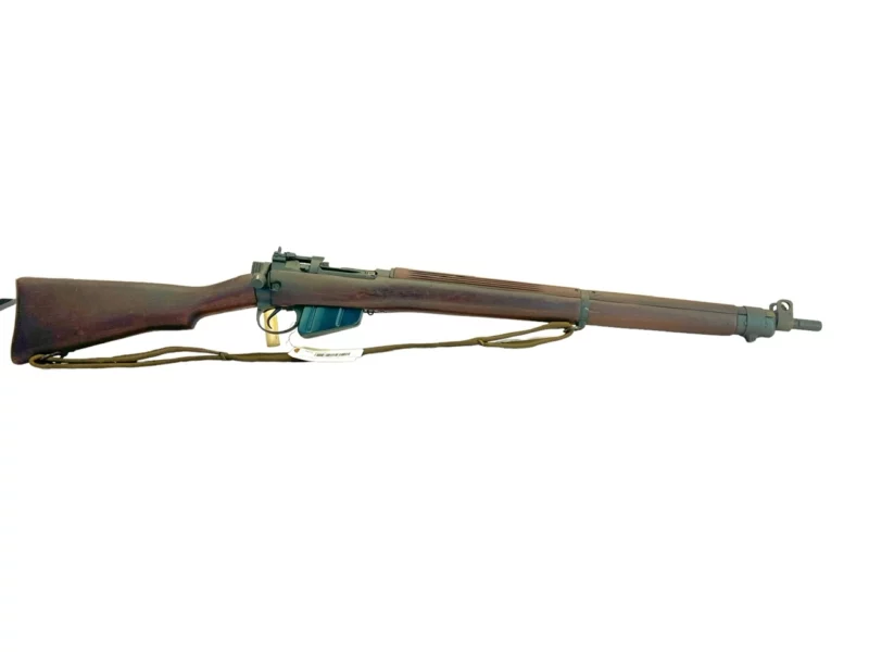 Navy Arms Enfield #4 Mk 1* .303 World War II French Resistance 1944 Dated "BT" marked non-matching SN bolt PP 1082 - Image 10