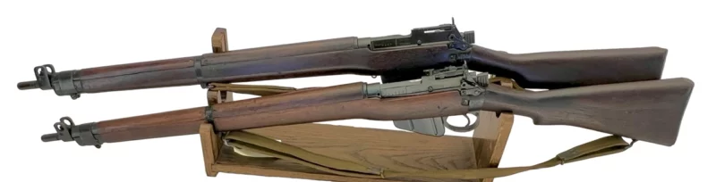 Navy Arms Enfield #4 Mk 1 .303 World War II French Resistance 1944 Dated consecutive serial numbered pair 36960/36961 - Image 17