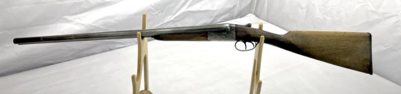 side by side 12ga shotgun AYA Yeoman Boxlock SN 533801 - Image 4