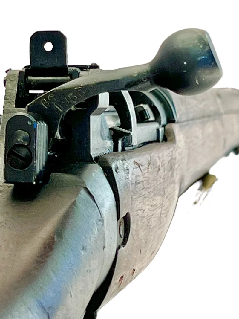Navy Arms Enfield #4 Mk 1* .303 World War II French Resistance 1944 Dated "BS" and "PP" marked matching serial number bolt PP 1706 - Image 17