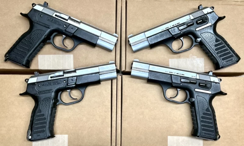 Israeli BUL Cherokee Full Frame 4.5" bbl 9mm Pistol 2-tone, pre-05 Production