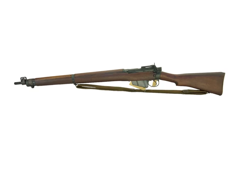 Navy Arms Enfield #4 Mk 1* .303 World War II French Resistance 1944 Dated "BT" "PP" marked non-matching SN bolt PP 1253 - Image 20