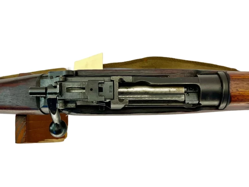 Navy Arms Enfield #4 Mk 1* .303 World War II French Resistance 1944 Dated "BS" marked matching serial number bolt PP 1758 - Image 14