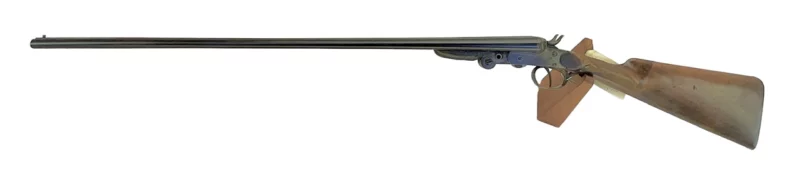 Belgium 410 side by side shotgun external hammer, fold-over “poacher’s gun” 35817 - Image 4