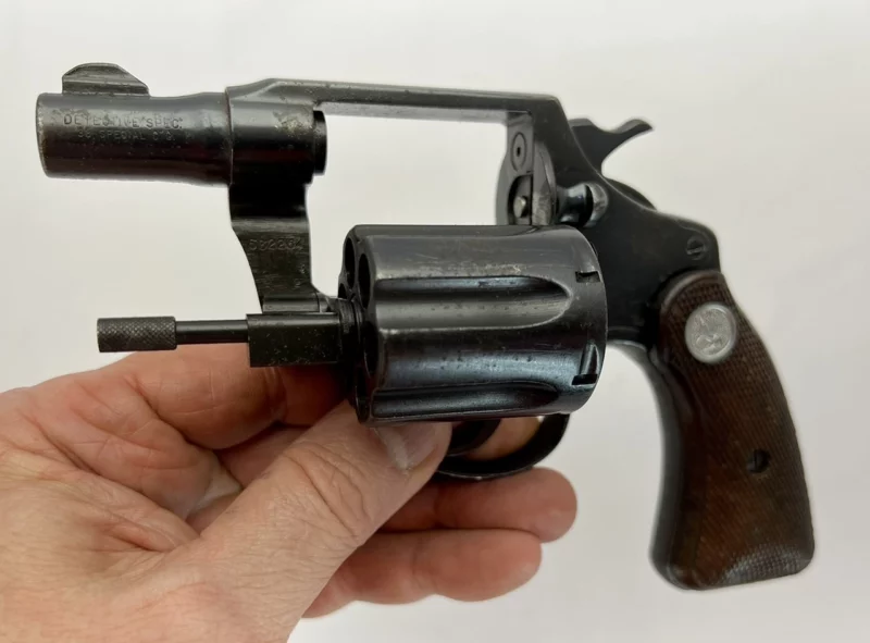 Colt Detective Special revolver 2" blue .38 Spl., 2nd Issue 1949 Mfg SN 532264 - Image 7