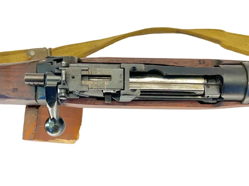 Navy Arms Enfield #4 Mk 1 .303 World War II French Resistance,1944 date "PP" marked, ROF(F) with matching bolt SN PP 0947 - Image 12