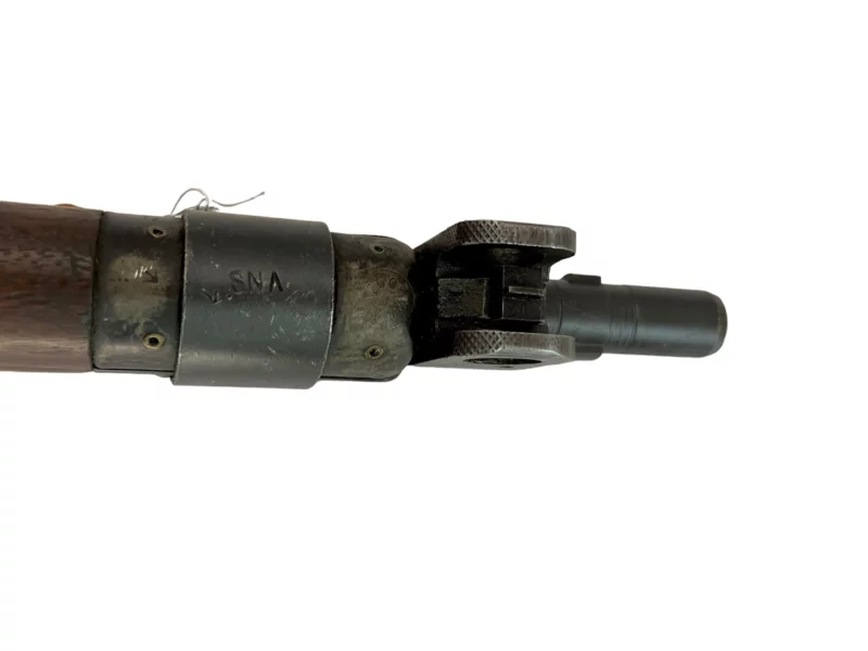 Navy Arms Enfield #4 Mk 1* .303 World War II French Resistance1944 Dated "BS" and "PP" marked non-matching serial number bolt PP 0661 - Image 15